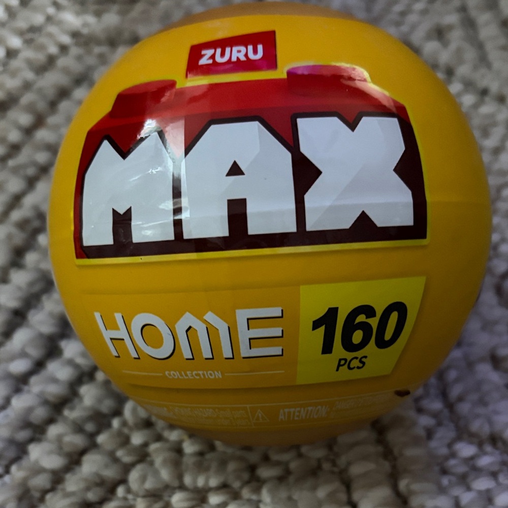 ZURU MAX Home 160-Piece Building Set - Yellow